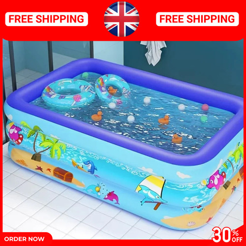Large paddling pool inflatable - pool,