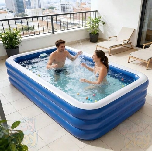 Inflatable swimming pool - swimming,