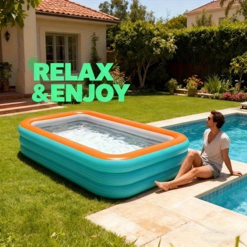 Inflatable pool for outdoor - pool,