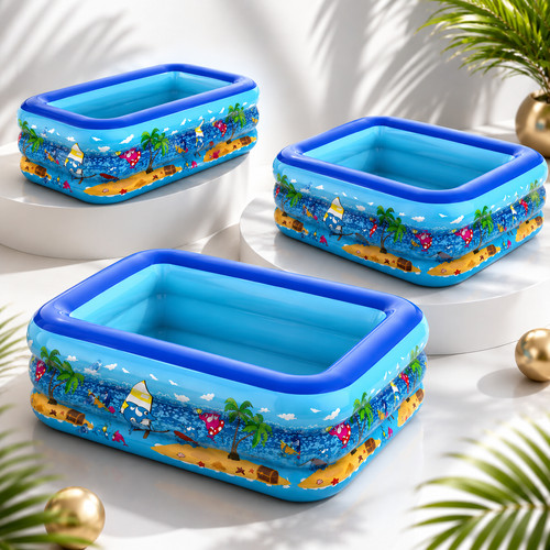 Inflatable family swimming - inflatable,