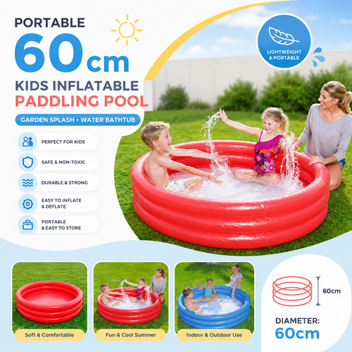 Inflatable baby paddling pool - inflatable,