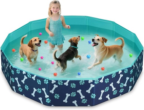 Foldable Dog Paddling Po