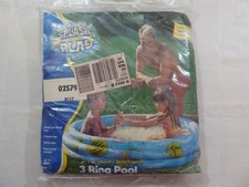 3 ring paddling pool for kids
