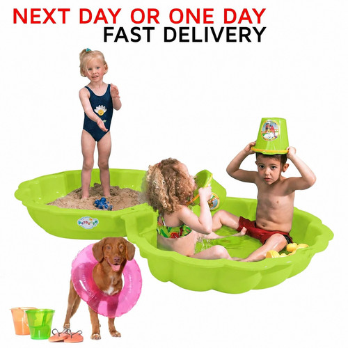 Green maxi shell - box, sand