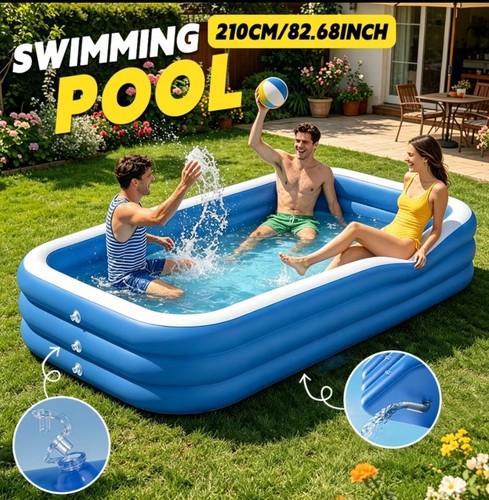 7ft inflatable family - family, swimming