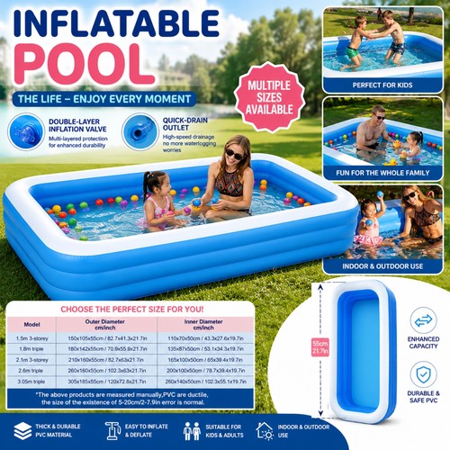 Family swimming pool garden - family,
