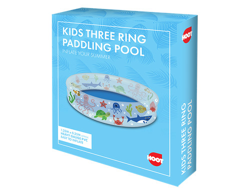 Inflatable three ring - inflatable, paddling