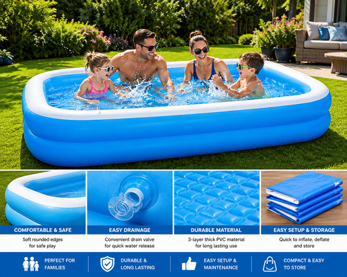 Summer 7ft rectangular - 7ft,